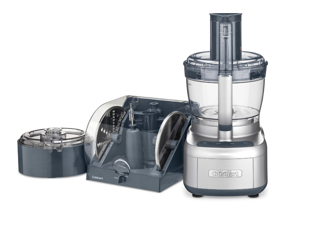 Cuisinart Elemental 13-Cup Food Processor with Spiralizer and Dicer, Silver